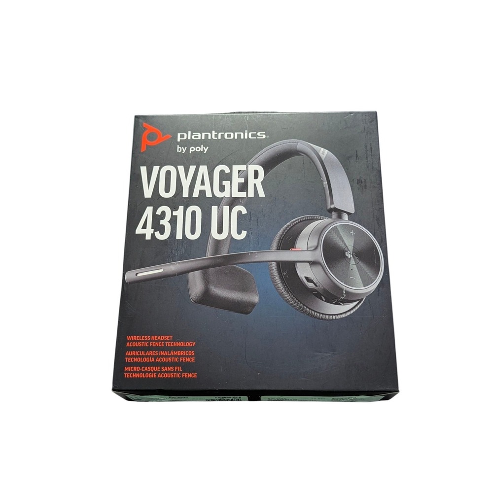 BbU Plantronics by POLY Voyager 4310 UC Single Ear Wireless Bluetooth Headset